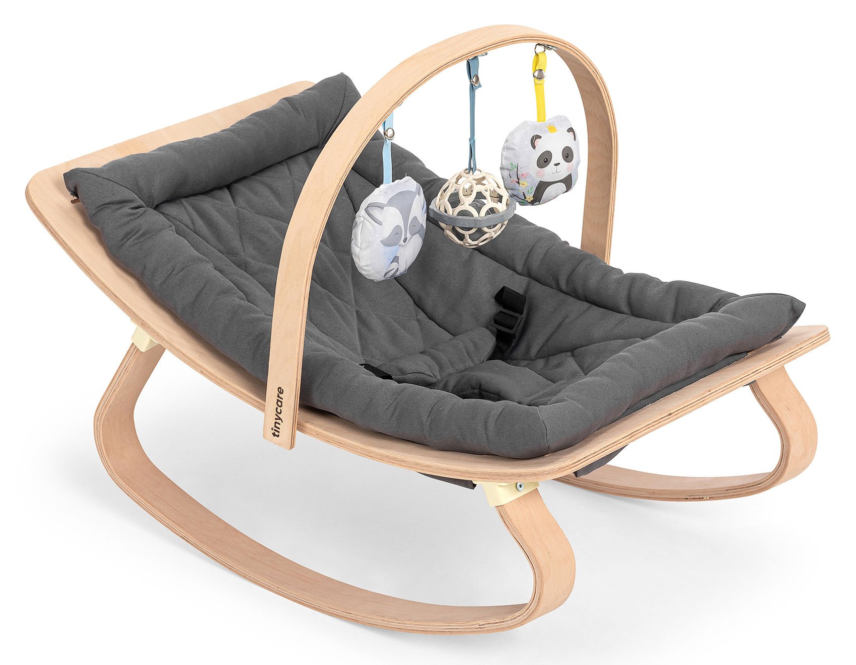 Tinycare Wooden ahşap oyuncaklı ana kucağı ana dizi Gri
