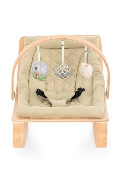 Tinycare Wooden ahşap oyuncaklı ana kucağı ana dizi Bej