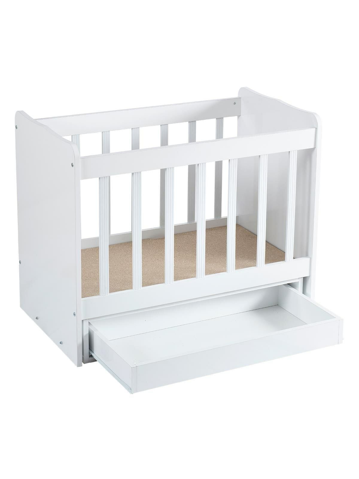 Tinycare 50x90 Sallanır Tek Çekmeceli Beşik